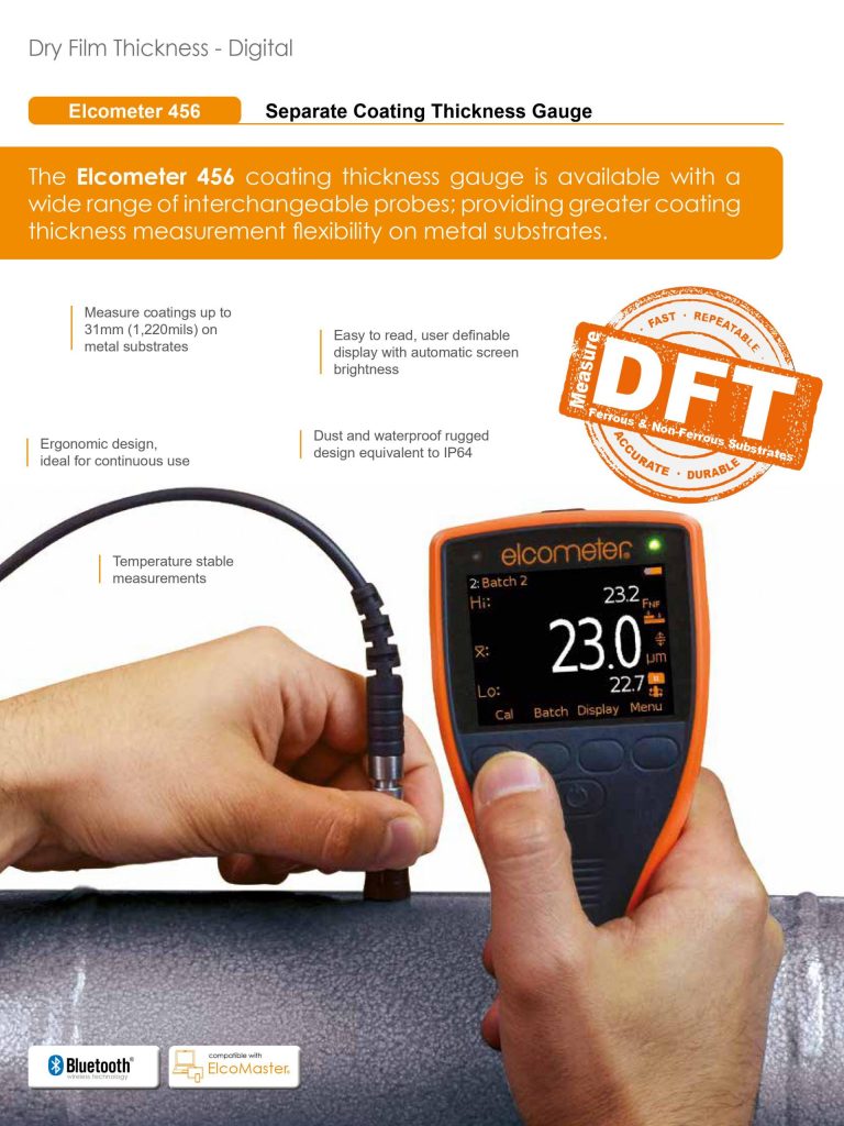 Elcometer 456 Coating Thickness Gauge Model B - BDNDT.COM