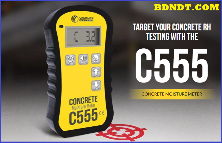 Wagner C555 Handheld Concrete Moisture Meter Kit Price in BD - BDNDT.COM